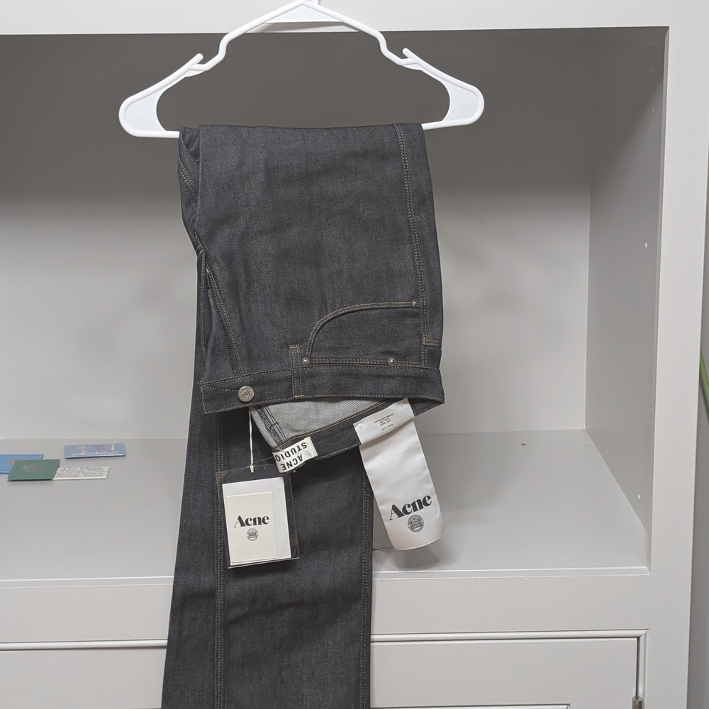 NWT's  ,💥🎯🏆ACME Slim Men's Jeans — Dark Charcoal 31x34